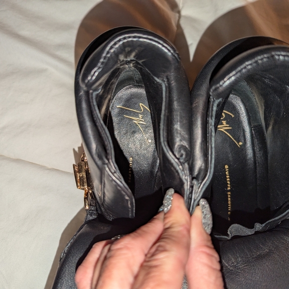 Giuseppe Zanotti Black Leather size9 - Picture 3 of 16